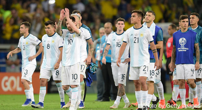 メッシ率いるアルゼンチンは準決勝で姿を消すことに 【ブラジルvsアルゼンチン：準決勝】