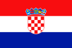 クロアチア　国旗