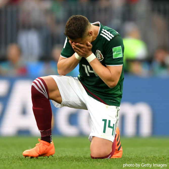 エルナンデスは歴史的勝利に涙を流した ドイツvsメキシコ Gs第1節 写真 18ロシアw杯 サッカー Dメニュースポーツ