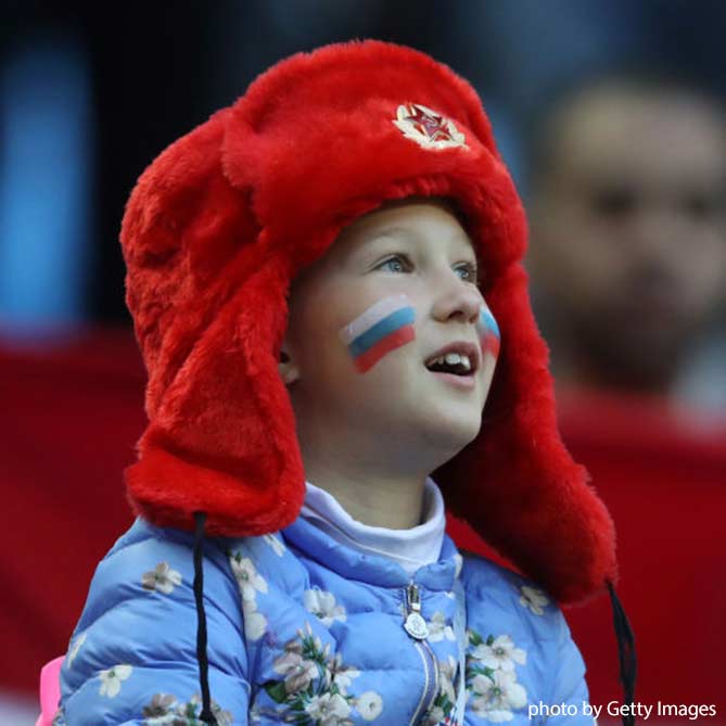 子供たちも地元ロシアの勝利を願う【ロシアvsエジプト：GS第2節】