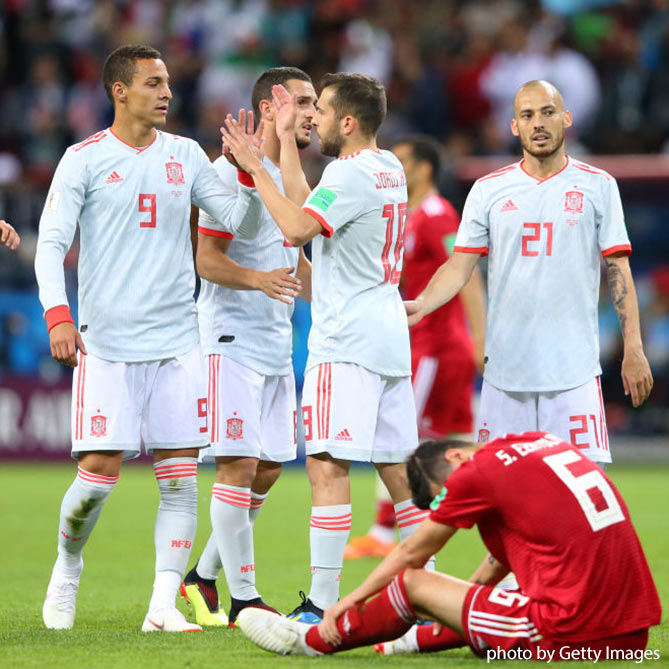 イラン Vs スペイン グループb 第2戦 試合関連写真 日程 結果 18ロシアw杯 日本代表 サッカー Dメニュースポーツ