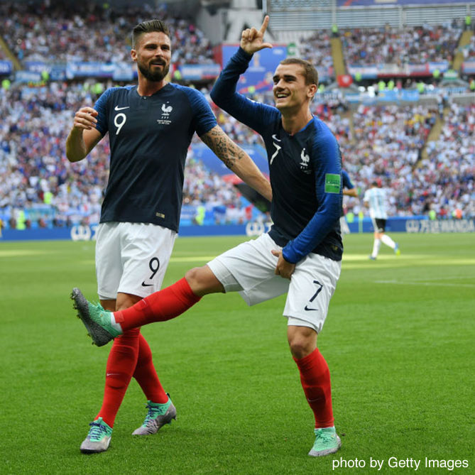 フランス Vs アルゼンチン ラウンド１６ 試合関連写真 日程 結果 18ロシアw杯 日本代表 サッカー Dメニュースポーツ